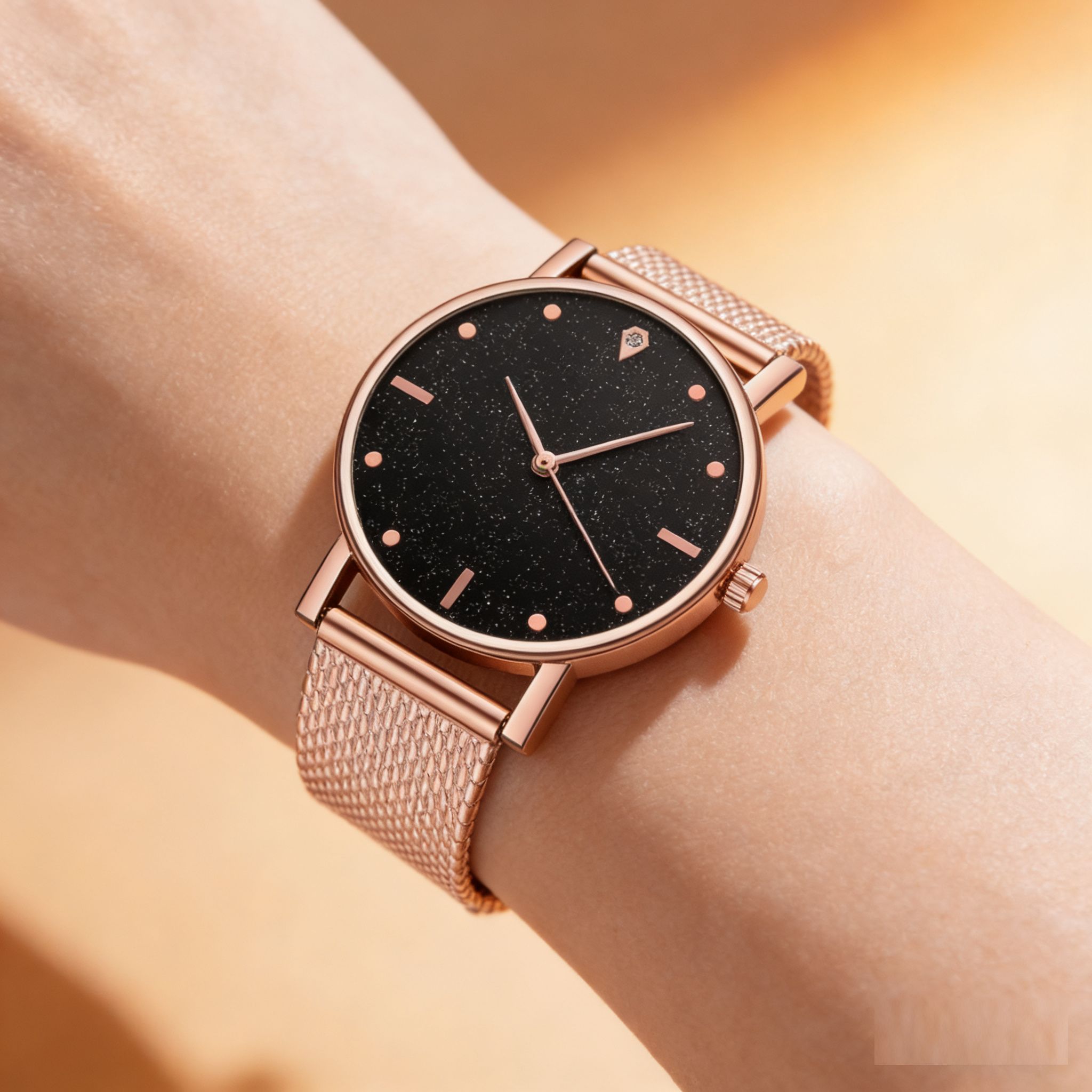 Geneva Lady Watch Women Watches Ladies Watches Girl Wristwatch Luxury Stainless Steel Retro Wrist Watch Female Quartz Watches Valentine's Day Christmas New Year Girl Friend Wife Gift