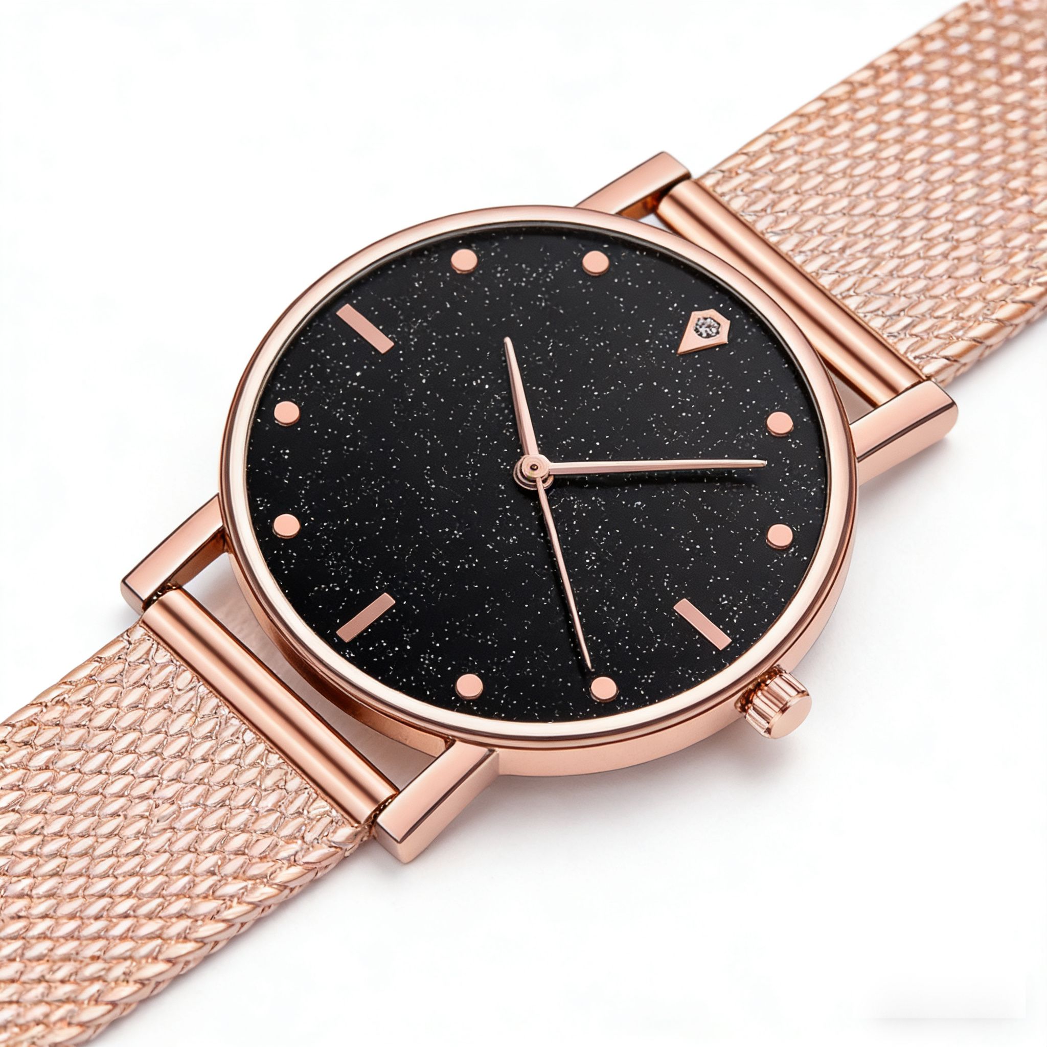 Geneva Lady Watch Women Watches Ladies Watches Girl Wristwatch Luxury Stainless Steel Retro Wrist Watch Female Quartz Watches Valentine's Day Christmas New Year Girl Friend Wife Gift