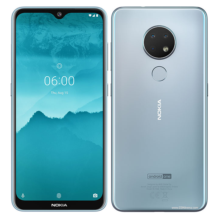 Refurbished Nokia phone Nokia 6.2 (4GB+64GB) dual sim 6.3 inch 16MP+8MP 3500mah Unlocked Android Smart Phone