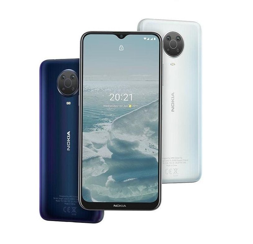 Refurbished 99% new Nokia phone Nokia G20 (4GB+128GB) dual sim 6.52 inch 48MP+8MP 5050mah Unlocked Android Smart Phone