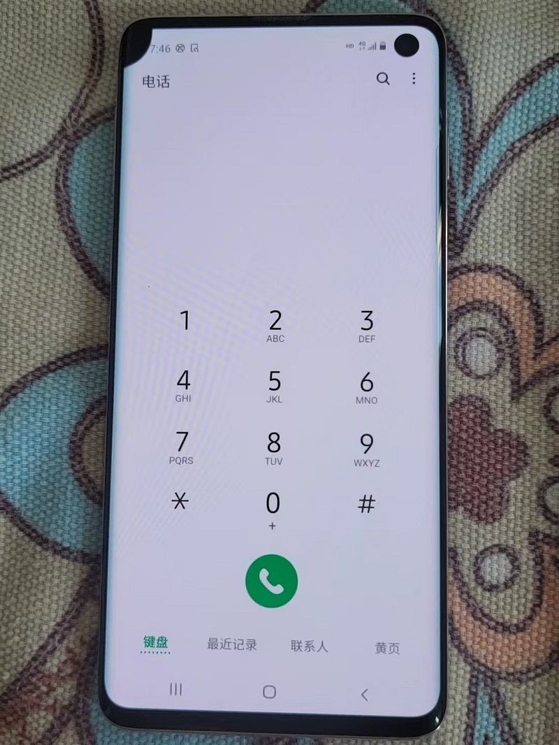 Refurbished Samsung Galaxy S10 6.1 inch 8GB RAM 128GB ROM NFC 4G LTE dual sim 4G smartPhone