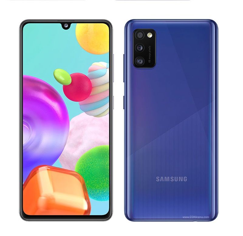 Refurbished Samsung Galaxy A41 6.1 inch 4GB+64GB 48MP+25MP dual sim 3500mah smartphone clean screen Samsung A41