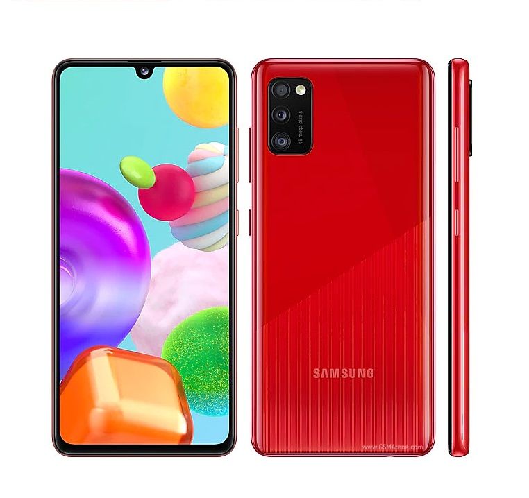 Refurbished Samsung Galaxy A41 6.1 inch 4GB+64GB 48MP+25MP dual sim 3500mah smartphone clean screen Samsung A41