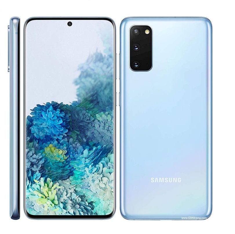 Refurbished Samsung Galaxy S20 5G LTE Smart Phone 6.2'' 8GB+128GB 64MP+12MP+12MP Single SIM 4000mAh Unlocked smartphone