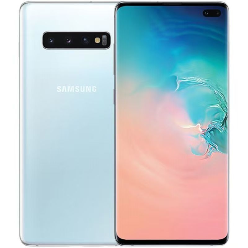 Refurbished phone Samsung Galaxy S10+ 6.4 inch 8GB+128GB dual sim 4100mah smartphone Samsung Galaxy S10 plus clean screen