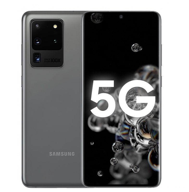 Refurbished Samsung Galaxy S20 Ultra 5G dual sim 12GB+128GB/256G 6.9" 108MP+48MP smartphone clean screen
