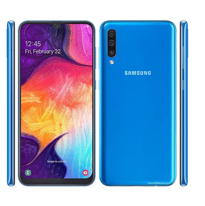 Refurbished Phone Samsung Galaxy A50 6.4inch 4GB+64GB/128GB 25MP+25MP 4000MAH Samsung smartphone