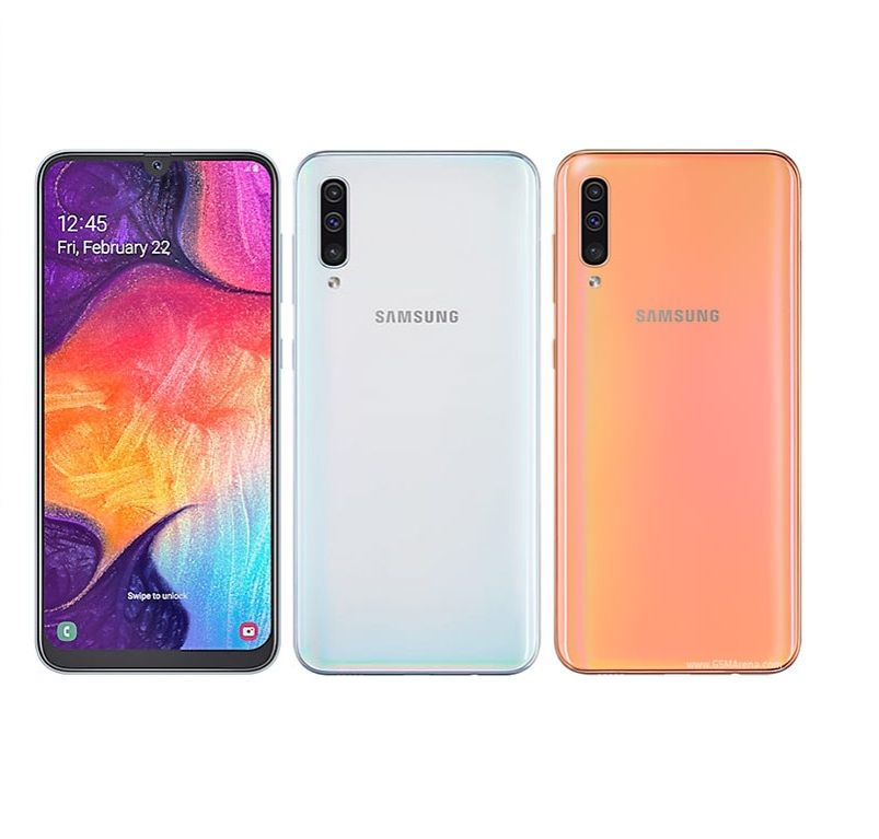 Refurbished Phone Samsung Galaxy A50 6.4inch 4GB+64GB/128GB 25MP+25MP 4000MAH Samsung smartphone