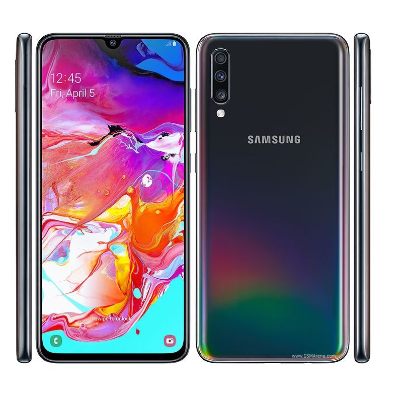 Refurbished Phone Samsung Galaxy A70 6.7inch 6GB+128GB dual sim 32MP+32MP 4500MAH Samsung smartphone