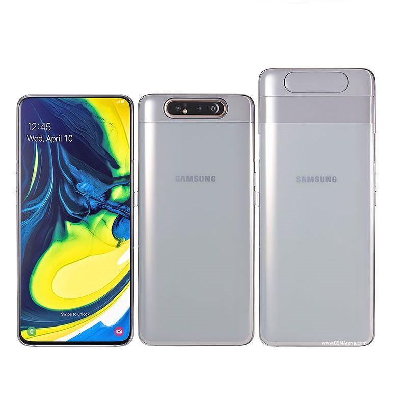 Refurbished Phone Samsung Galaxy A80 6.7inch 8GB+128GB dual sim 48MP+8MP 3700MAH Samsung smartphone