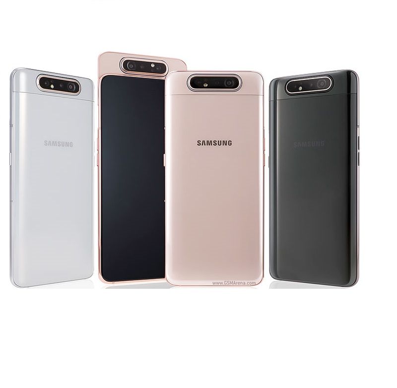 Refurbished Phone Samsung Galaxy A80 6.7inch 8GB+128GB dual sim 48MP+8MP 3700MAH Samsung smartphone