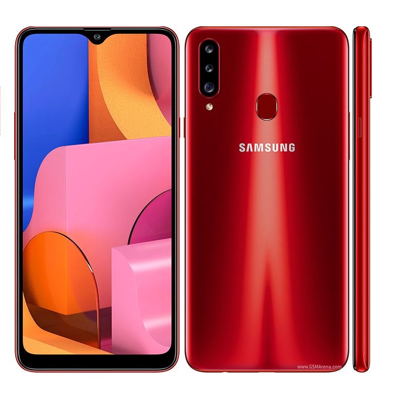 Refurbished Phone Samsung Galaxy A20s 6.5inch 4GB+64GB dual sim 13MP+8MP 4000MAH Samsung smartphone