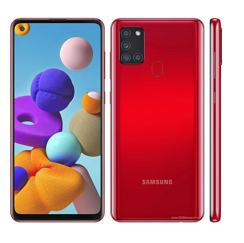 Refurbished Phone Samsung Galaxy A21s 6.5inch 4GB+128GB dual sim 48mp+13mp 5000mah clean screen smartphone Samsung A21s