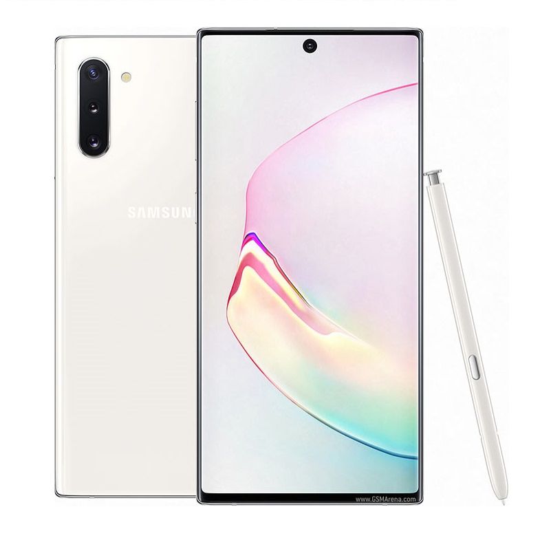 Refurbished Phone Samsung Galaxy Note10 6.3 inch 8GB+256GB dual sim 16mp+10mp 3500mah clean screen Samsung Galaxy Note 10 smartphone