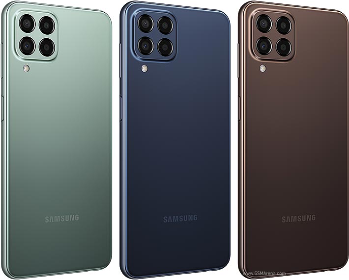 Refurbished Phone Samsung Galaxy M33 6.6 inch 6GB+128GB dual sim 50mp+8mp 6000mah clean screen Samsung M33 smartphone