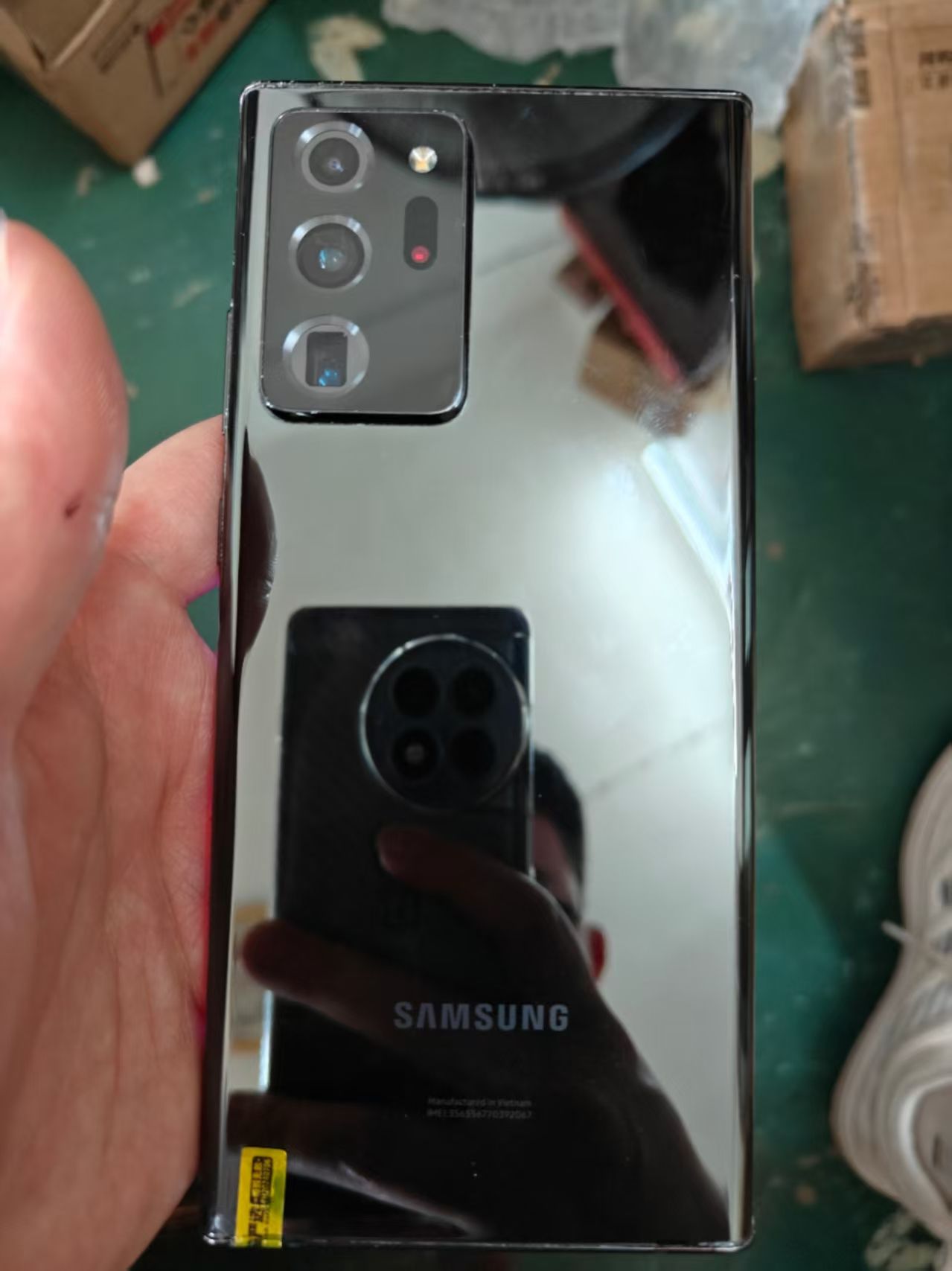 Special offer: Refurbished Phone Samsung Galaxy Note 20 Ultra 6.9 inch 12GB+128GB single sim 108mp+10mp 4500mah screen Special offer  Rewith dots the same as the photos smartphone Samsung Note 20Ultra