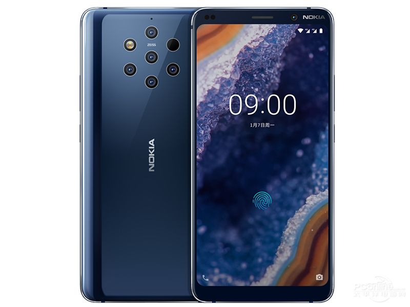 Refurbished Phone Nokia 9 PureView 5.99 inch 6GB+128GB dual sim 3320 mah 5x12 MP+20mp clean screen clean smartphone