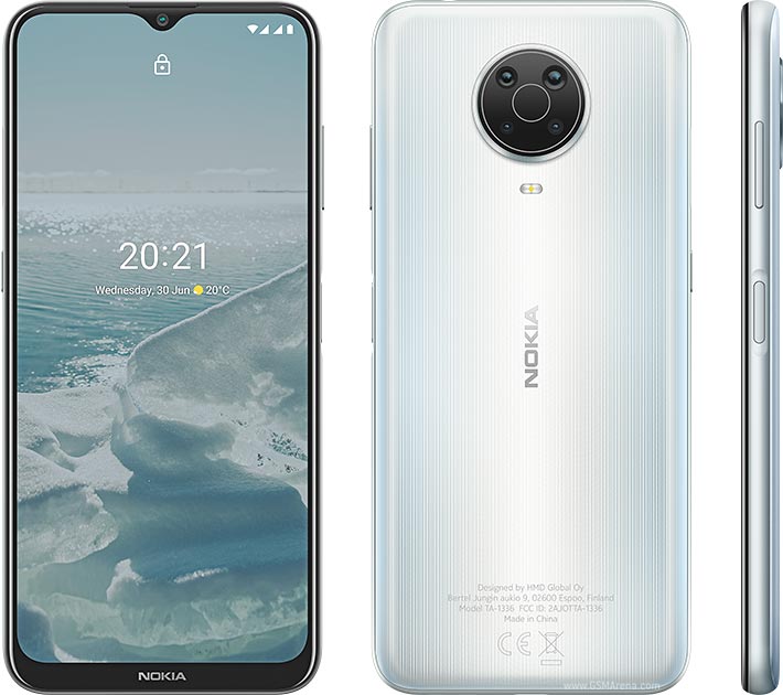 Refurbished Phone Nokia G20 6.52 inch 4GB+128GB dual sim Android 12.0 5050 mah 48mp+8mp clean screen clean smartphone