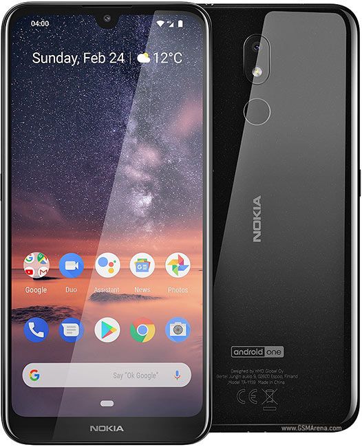 Refurbished Phone Nokia 3.2 6.26 inch 3GB+64GB dual sim  4000 mah 13mp+5mp clean screen clean smartphone