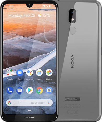 Refurbished Phone Nokia 3.2 6.26 inch 3GB+64GB dual sim  4000 mah 13mp+5mp clean screen clean smartphone