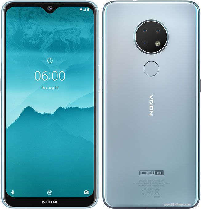 Refurbished Phone Nokia 6.2  6.3 inch 4GB+64GB dual sim 3500 mah 16mp+8mp clean screen clean smartphone