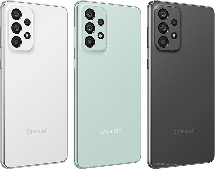 Refurbished Phone Samsung A73 5G  6.7 inch 6GB/8GB+128GB/256GB dual sim 108mp+32mp 5000mah clean screen Samsung A73 smartphone