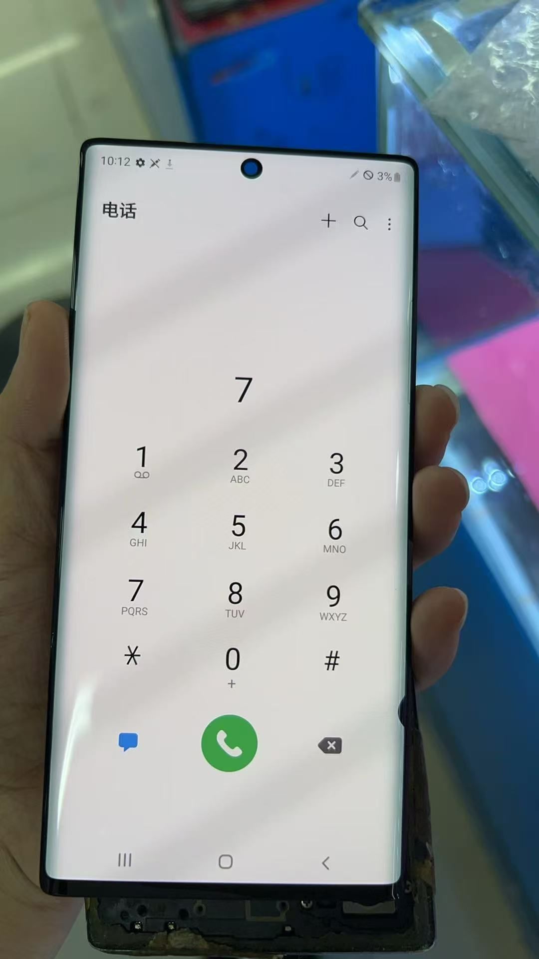 Refurbished Phone Samsung Galaxy Note10 6.3 inch 8GB+256GB single sim 16mp+12mp 3500mah Samsung Galaxy Note 10 smartphone
