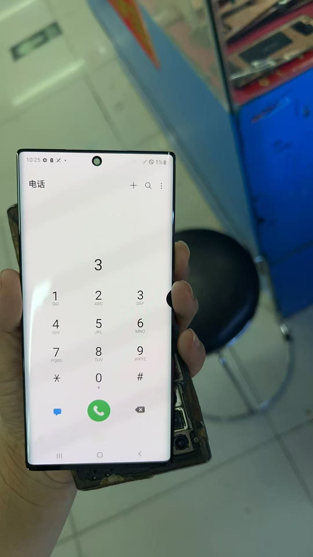 Refurbished Phone Samsung Galaxy Note10 6.3 inch 8GB+256GB single sim 16mp+12mp 3500mah Samsung Galaxy Note 10 smartphone
