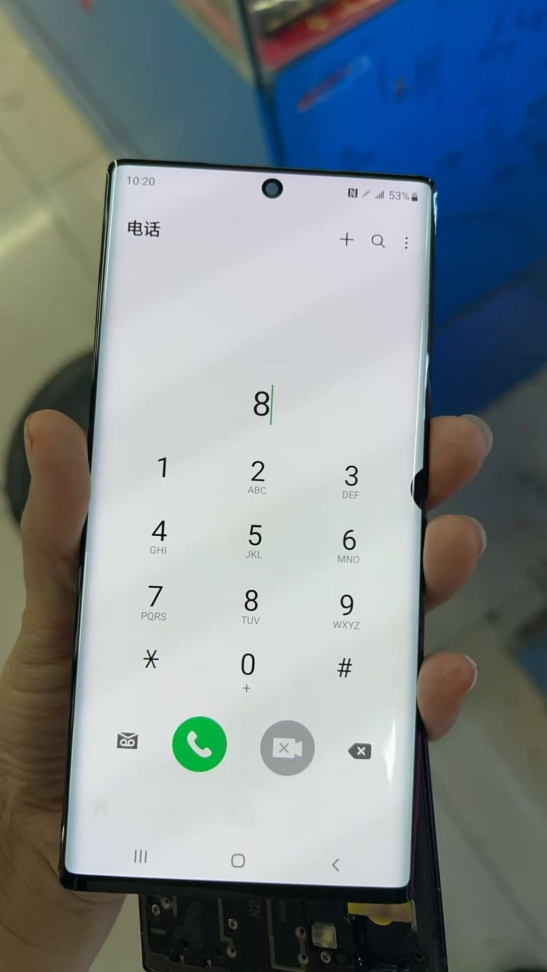 Refurbished Phone Samsung Galaxy Note10 5G 6.3 inch 12GB+256GB single sim 16mp+12mp 3500mah Samsung Galaxy Note 10 5G smartphone
