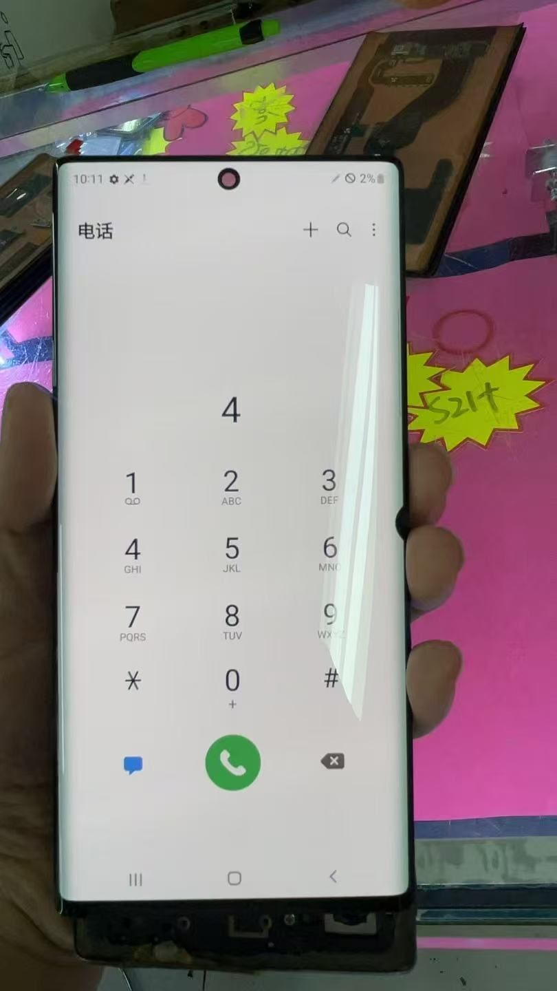 Refurbished Phone Samsung Galaxy Note10 5G 6.3 inch 12GB+256GB single sim 16mp+12mp 3500mah Samsung Galaxy Note 10 5G smartphone