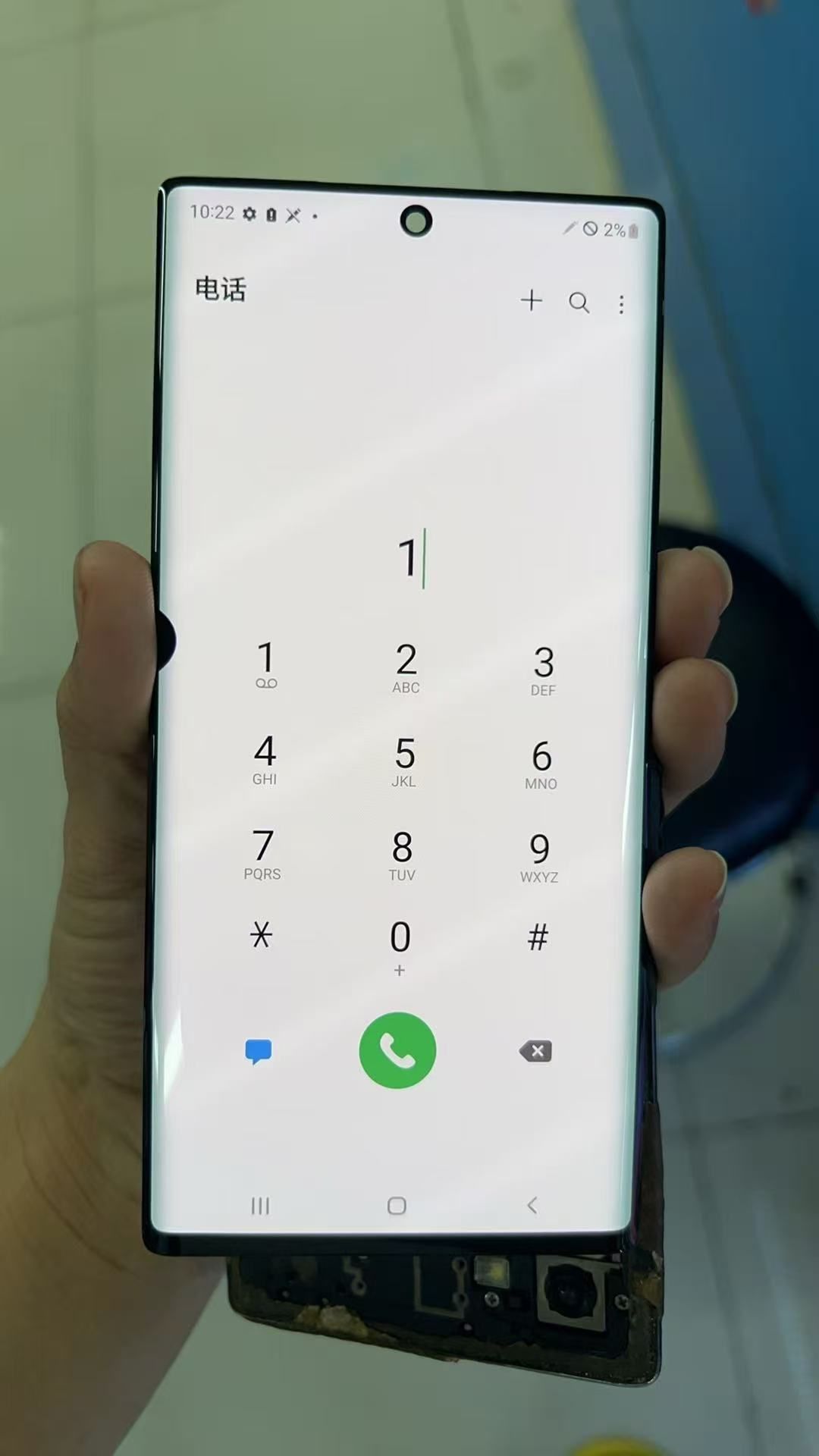 Refurbished Phone Samsung Galaxy Note10 5G 6.3 inch 12GB+256GB single sim 16mp+12mp 3500mah Samsung Galaxy Note 10 5G smartphone