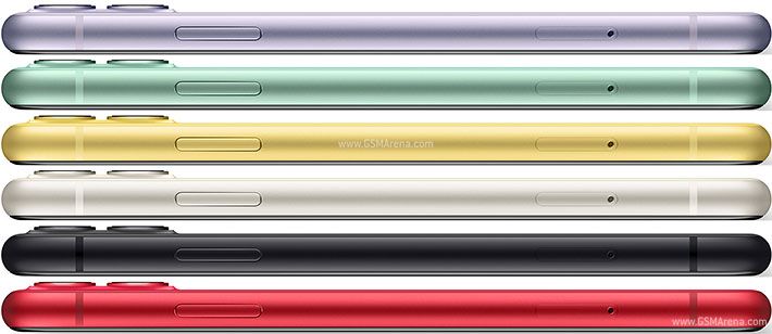 Refurbished Phone Apple iPhone 11 6.1 inch 4GB+64GB/128GB/256GB dual sim clean screen with face id 12mp+12mp 3110mah smartphone iphone11