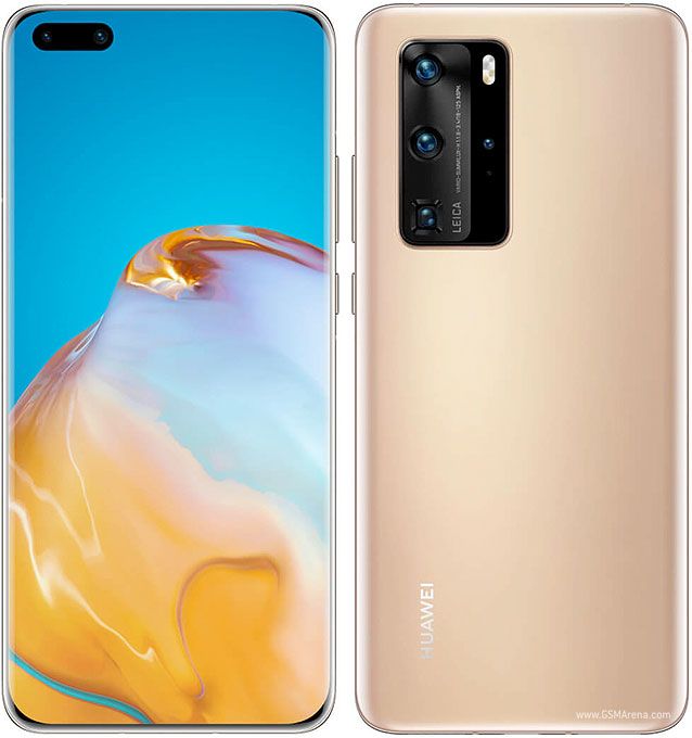 Refurbished Phone Huawei P40 Pro 6.58inch 8GB+128GB/256GB/512GB dual sim clean screen HarmonyOS version 50mp+32mp 4200mah Huawei P40pro smartphone