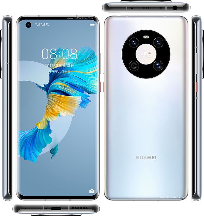 Refurbished Phone Huawei Mate 40E 6.5 inch 8GB+128GB/256GB dual sim clean screen HarmonyOS version 64mp+13mp 4200mah Huawei Mate40E smartphone