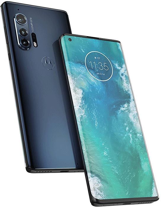 Refurbished Phone Motorola Edge+ (2020) 6.7 inch 12GB+256GB single sim 108mp+25mp 5000mah clean screen Motorola Moto Edge plus smartphone