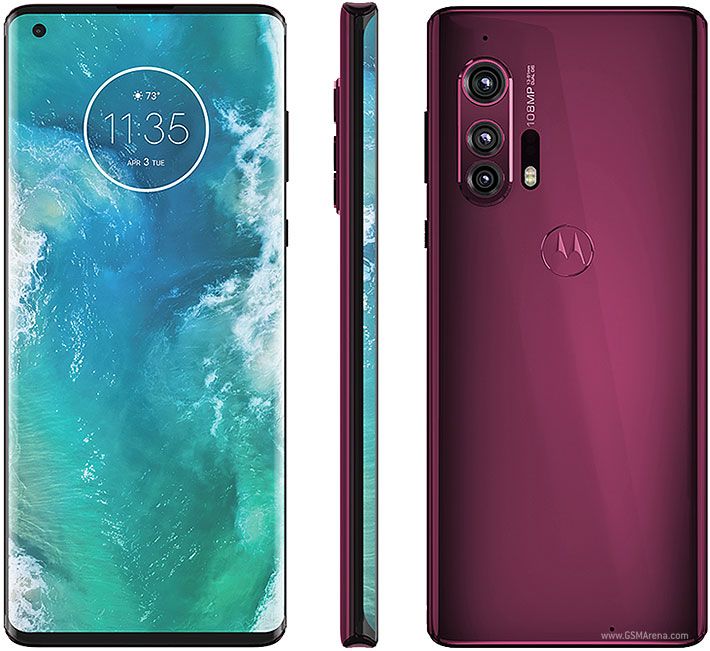 Refurbished Phone Motorola Edge+ (2020) 6.7 inch 12GB+256GB single sim 108mp+25mp 5000mah clean screen Motorola Moto Edge plus smartphone