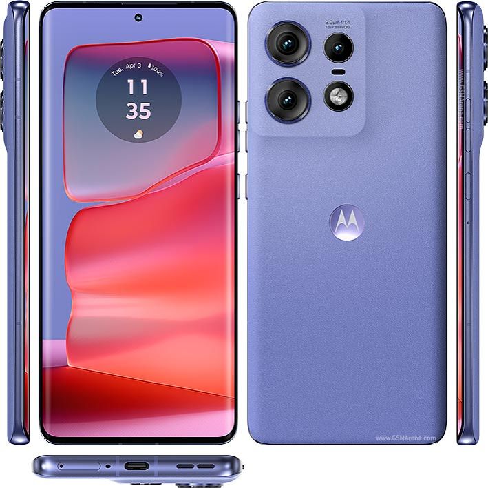 Refurbished Phone Motorola Edge 50 Pro 6.7 inch 12GB+256GB/512GB dual sim 50mp+50mp 4500mah clean screen Moto Edge 50 Pro smartphone