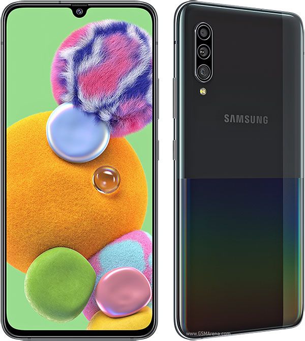Refurbished Phone Samsung Galaxy A90 5G 6.7 inch 6GB+128GB single sim 48mp+32mp 4500mah clean screen Samsung A90 5G smartphone