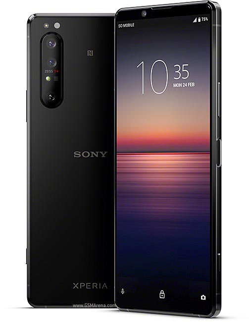 Refurbished Phone Sony Xperia 1 II 6.5 inch 8GB/12GB+128GB/256GB single sim 12mp+8mp 4000mah clean screen Sony X1 II smartphone
