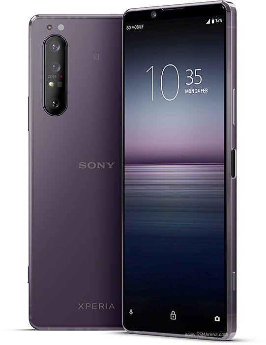 Refurbished Phone Sony Xperia 1 II 6.5 inch 8GB/12GB+128GB/256GB single sim 12mp+8mp 4000mah clean screen Sony X1 II smartphone