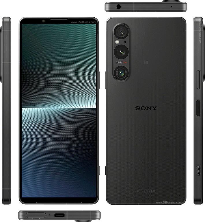 Refurbished Phone Sony Xperia 1 V 6.5 inch 12GB+256GB Nano-SIM + eSIM 48mp+12mp 5000mah clean screen Sony X1 V smartphone