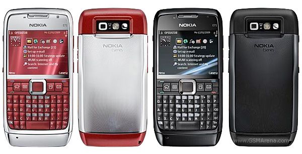 Refurbished Phone Nokia E71 2.36 inch 128MB single sim 1500mah wifi clean screen Nokia Featured Phone Nokia mobile phone