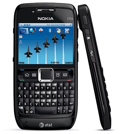 Refurbished Phone Nokia E71 2.36 inch 128MB single sim 1500mah wifi clean screen Nokia Featured Phone Nokia mobile phone