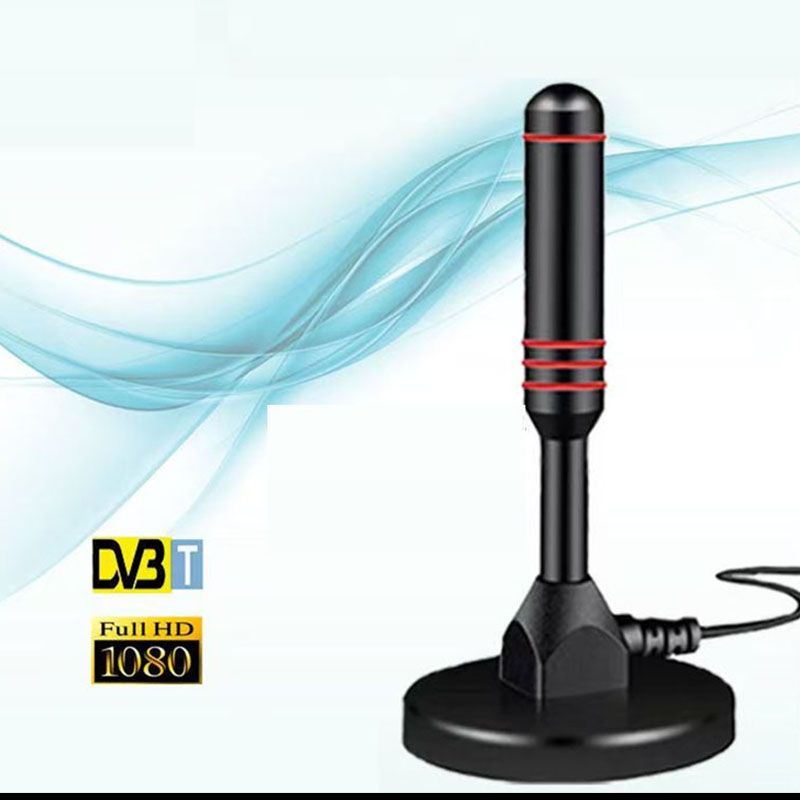 HD TV Antenna Digital Indoor Amplified HDTV Antennas With Amplifier VHF/UHF Quick Response Indoor Outdoor Aerial HD Set