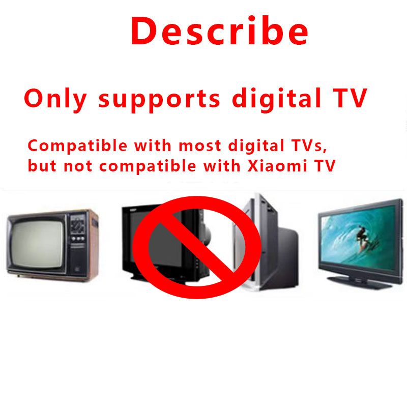 HD TV Antenna Digital Indoor Amplified HDTV Antennas With Amplifier VHF/UHF Quick Response Indoor Outdoor Aerial HD Set