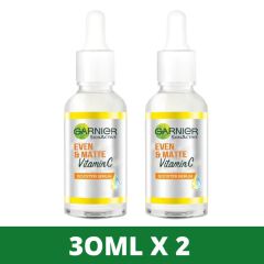 【Discounted】Garnier Vitamin C Booster Serum 30ml Twin Pack
