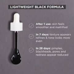 【Discounted】Garnier Pure Active AHA BHA Charcoal Anti-Imperfection Serum 30Ml .