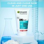 Garnier Pure Active Cleanser 3 in 1 Clay Wash, Scrub, Mask 50ml