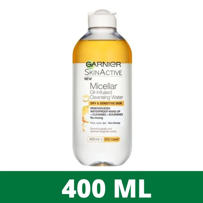 【Discounted】Garnier Micellar Oil-Infused Cleansing Water (Oil In Water) - 400ml