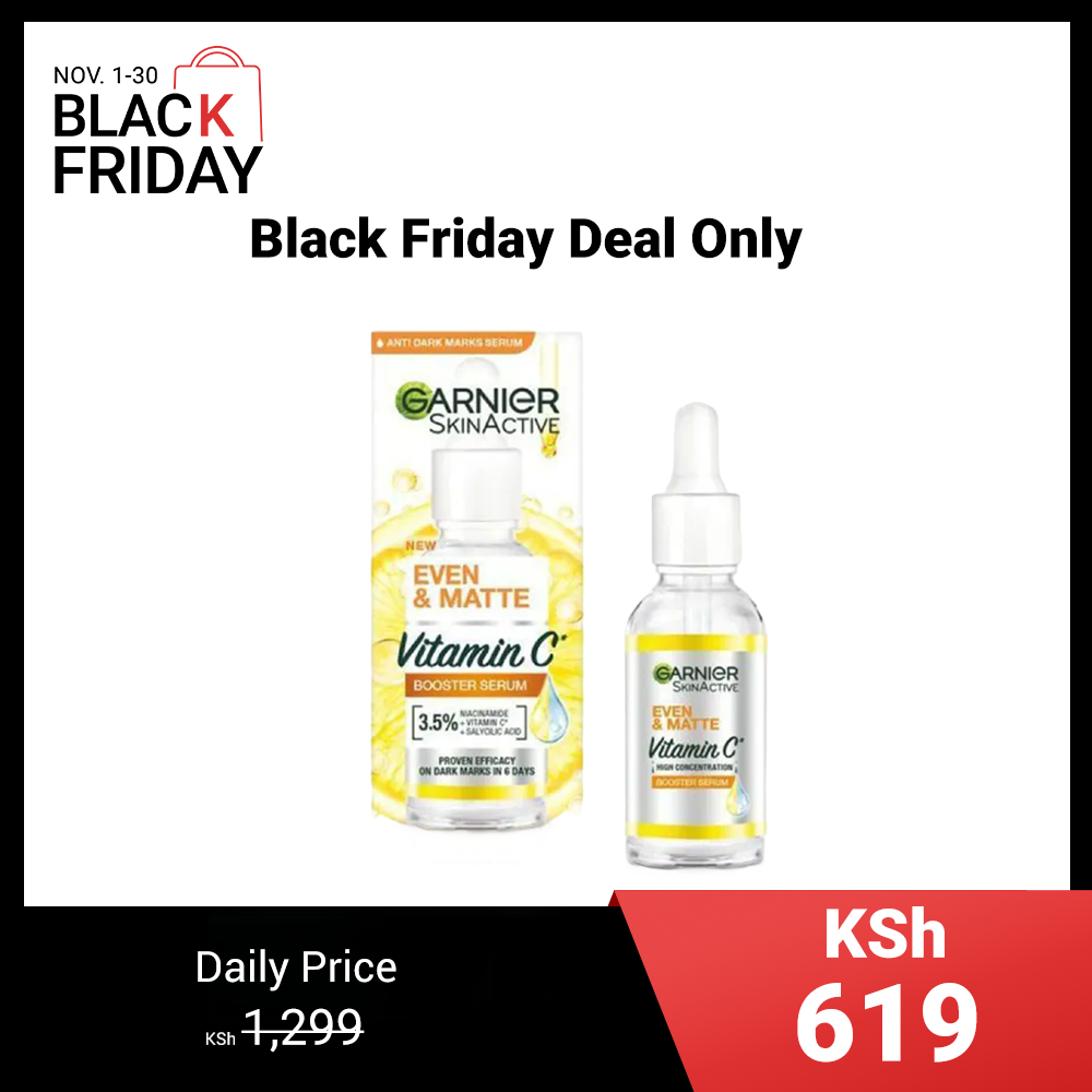 【Black Friday Price Only】Garnier Even & Matte Vitamin C Booster Serum 15ml 15ML